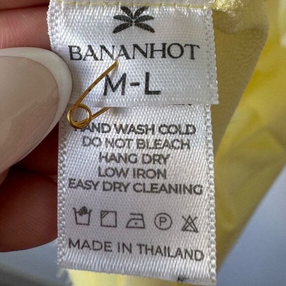 Bananhot yellow Swim Cover-Up - Picture 7 of 7